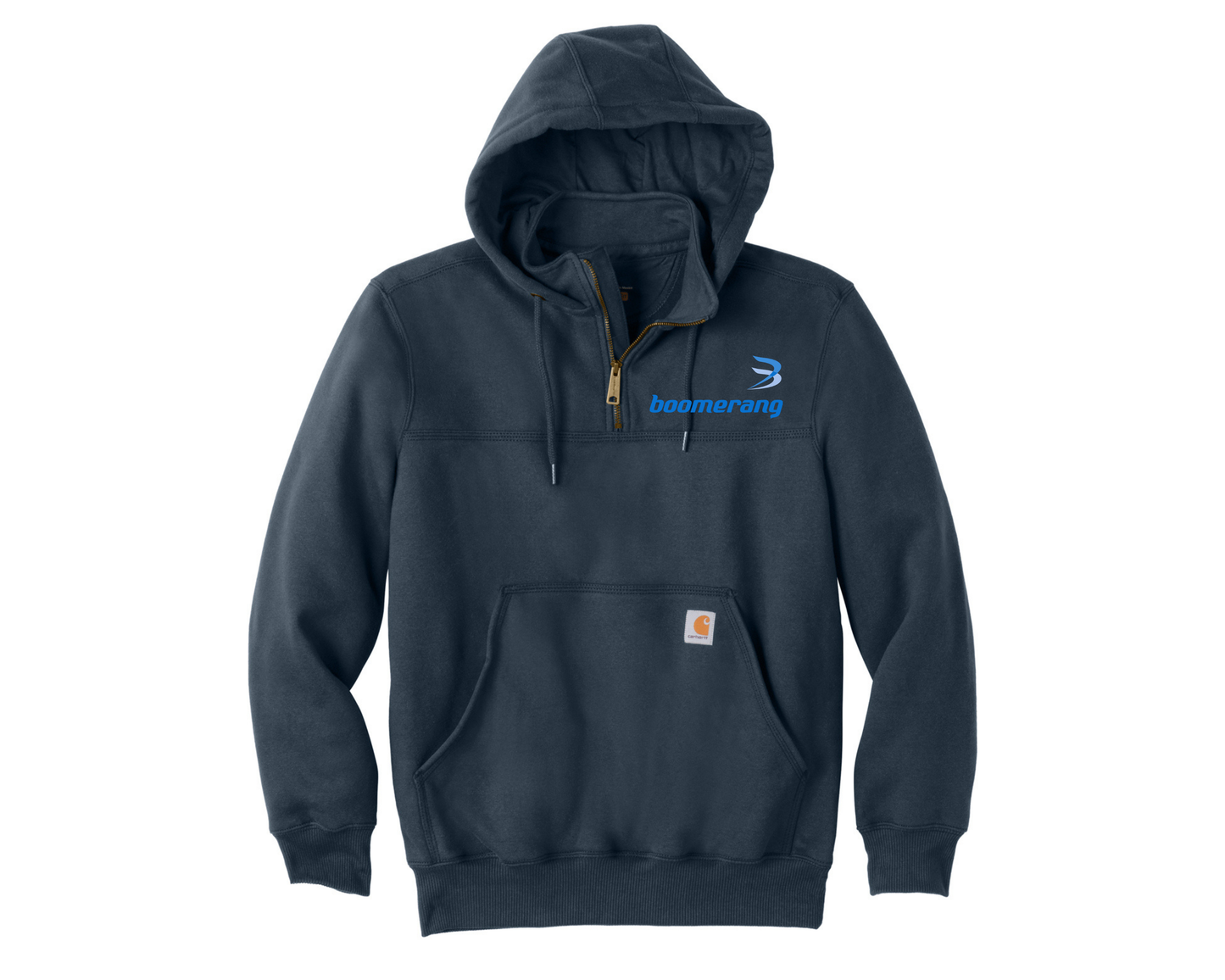 Carhartt® Rain Defender® Paxton Heavyweight Hooded Zip Mock Sweatshirt. CT100617