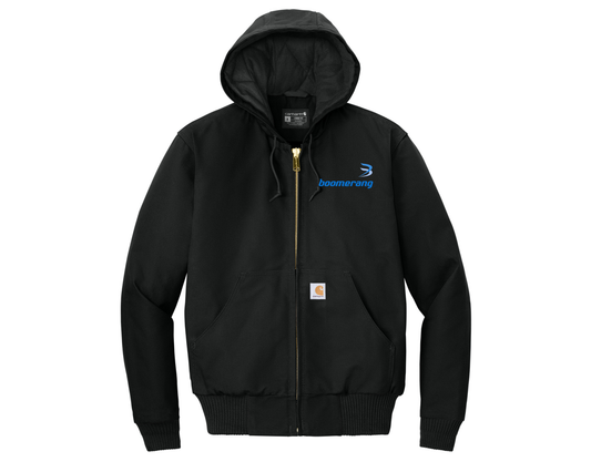 Carhartt® Quilted-Flannel-Lined Duck Active Jacket CT106677