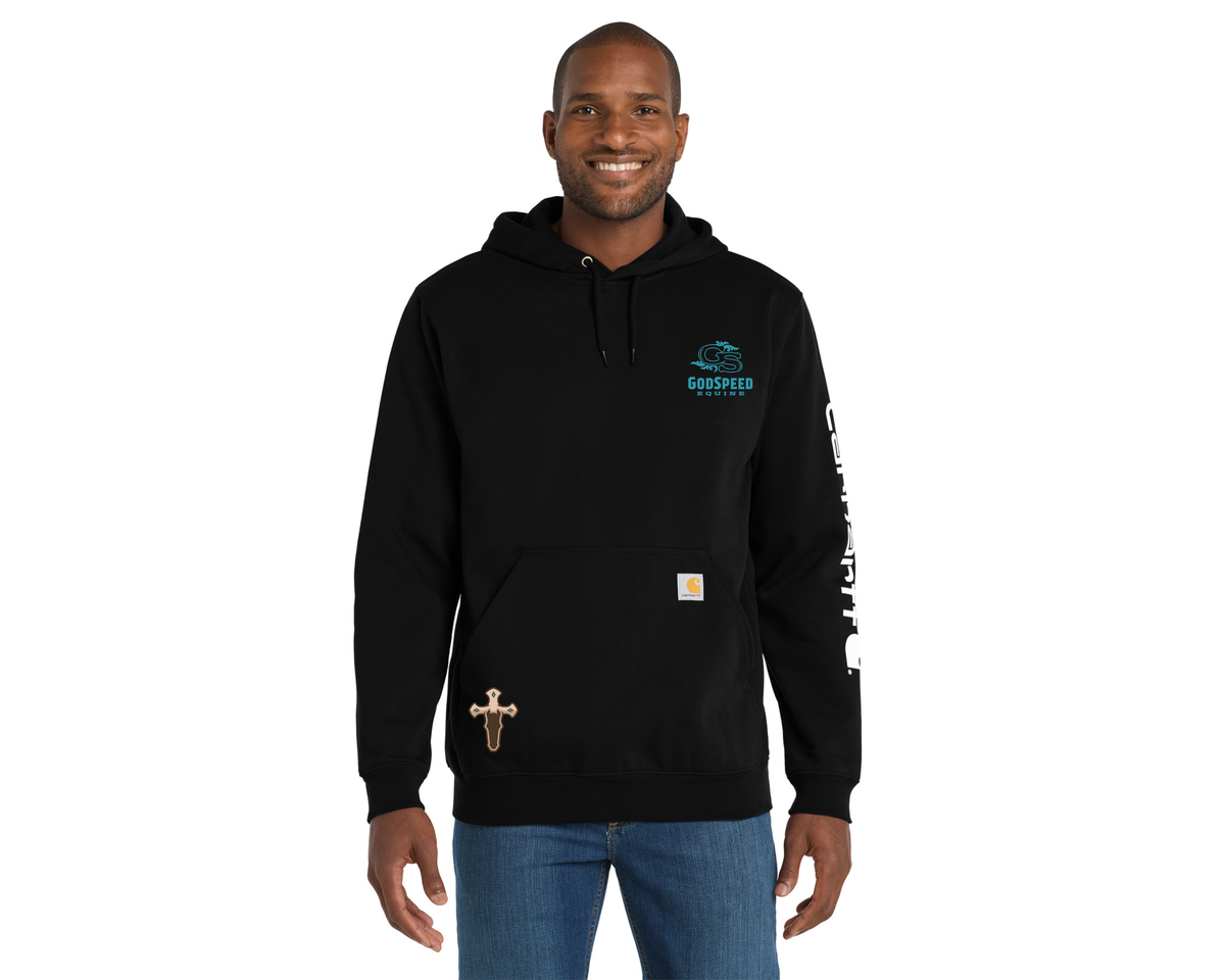 Carhartt® Midweight Hooded Logo Sweatshirt. CTK288