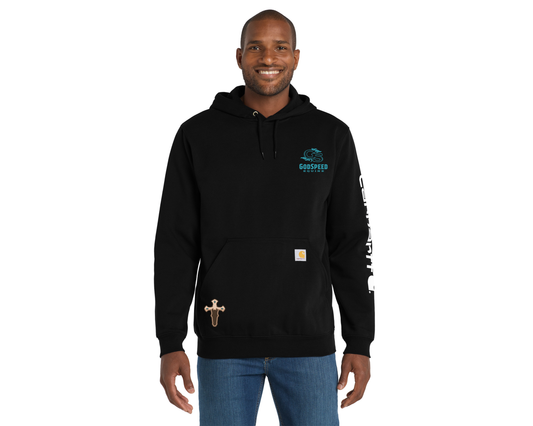 Carhartt® Midweight Hooded Logo Sweatshirt. CTK288