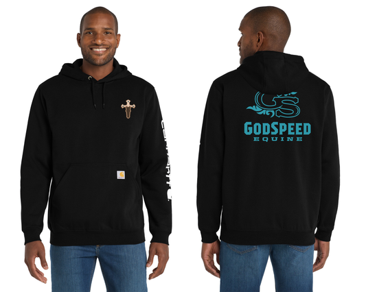 Carhartt® Midweight Hooded Logo Sweatshirt. CTK288