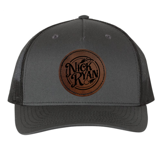 Richardson 112FP - Round Leather Patch Hat