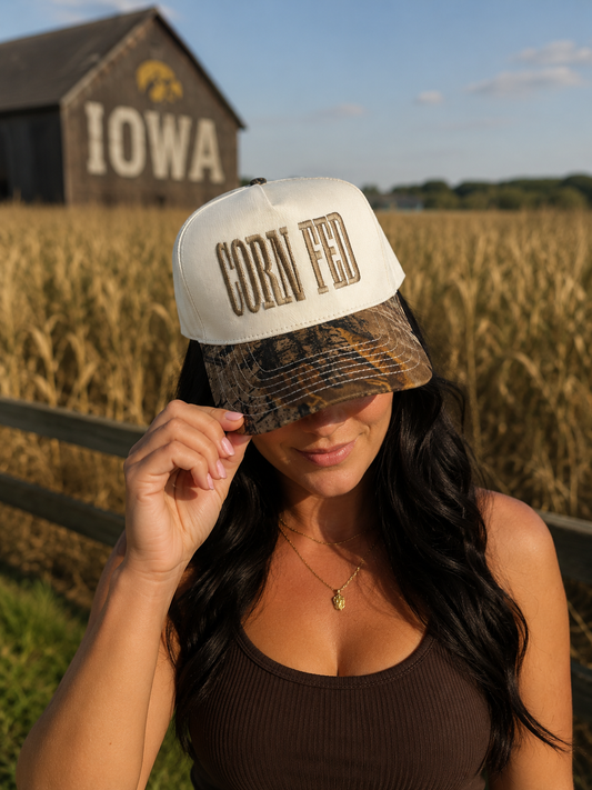 Corn Fed Embroidered Hat
