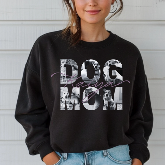 Custom Dog Mom Crewneck