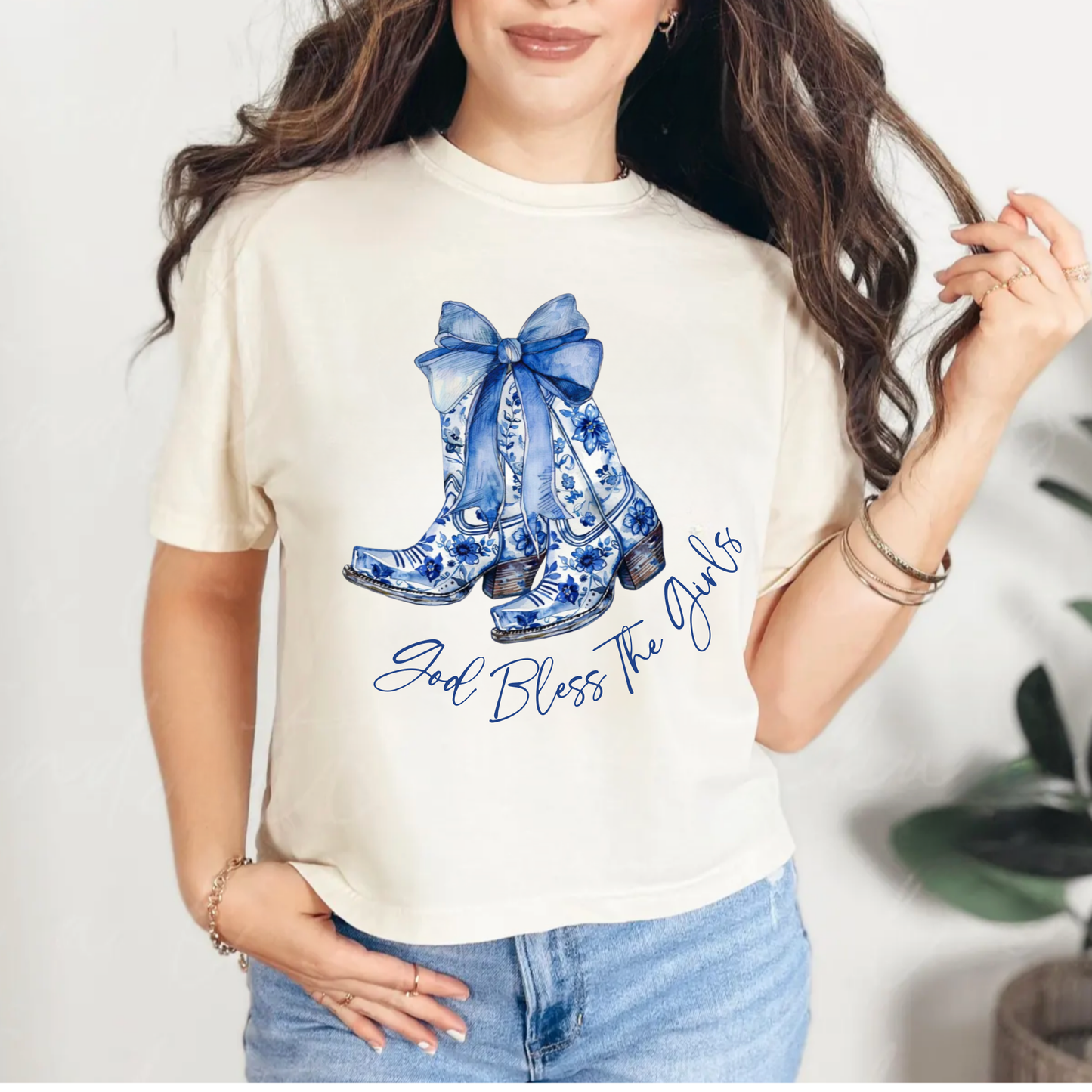 Megan Moroney God Bless The Girls Boot TShirt