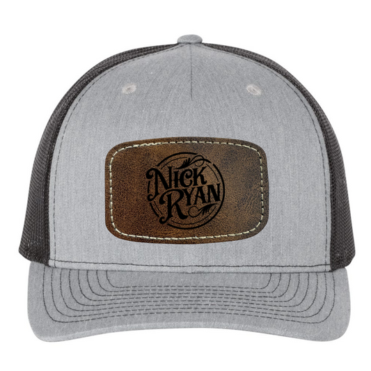 Richardson 112FP - Leather Patch Hat