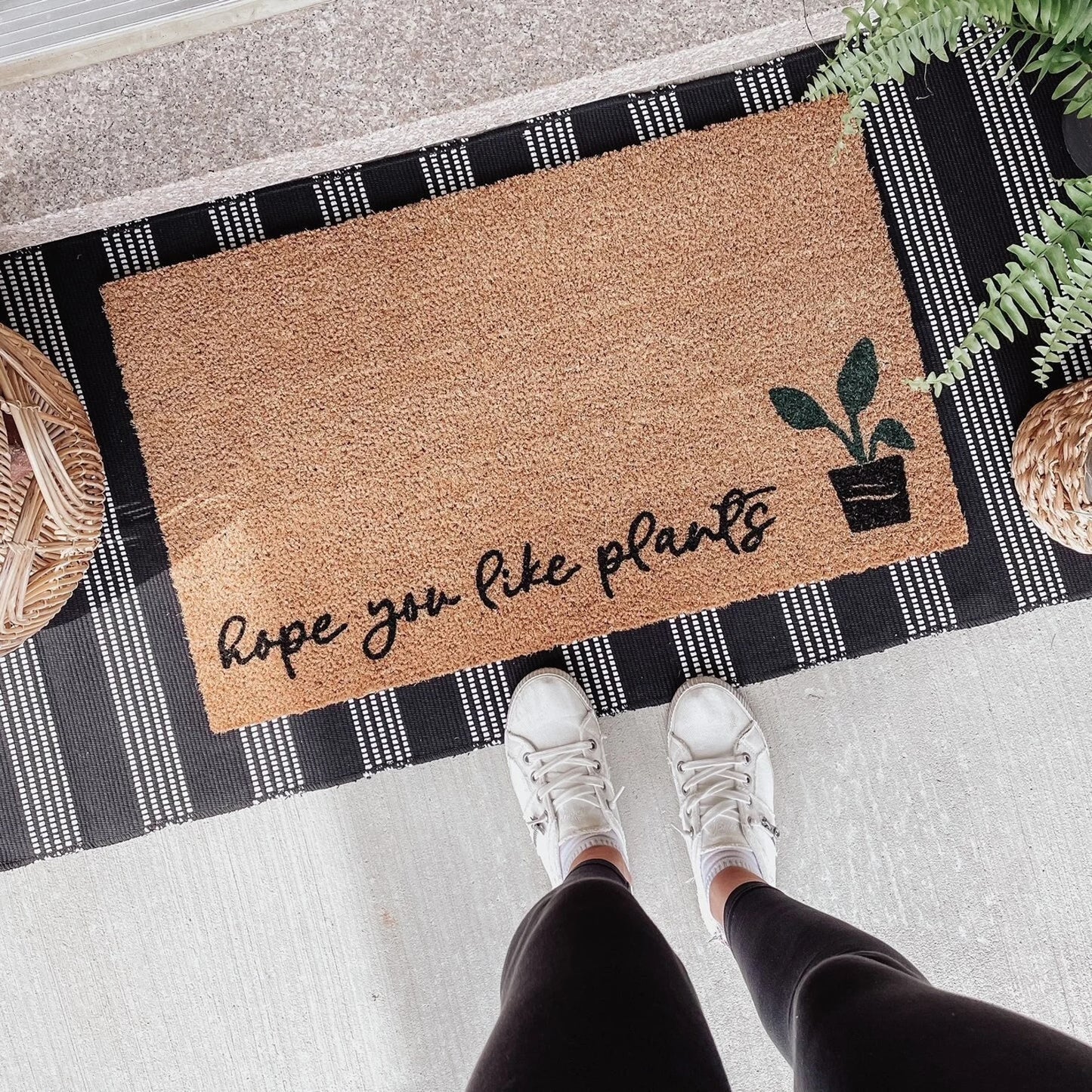 Bentley Ridge Tree Farm Doormat Party