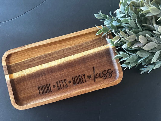 Custom Wooden Trinket Tray