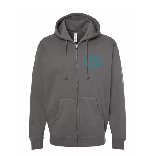 Unisex Zip Up Hoodie - Design 1