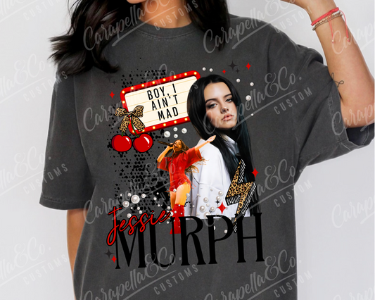 Jessie Murph Boy I Ain't Mad Collage Tee