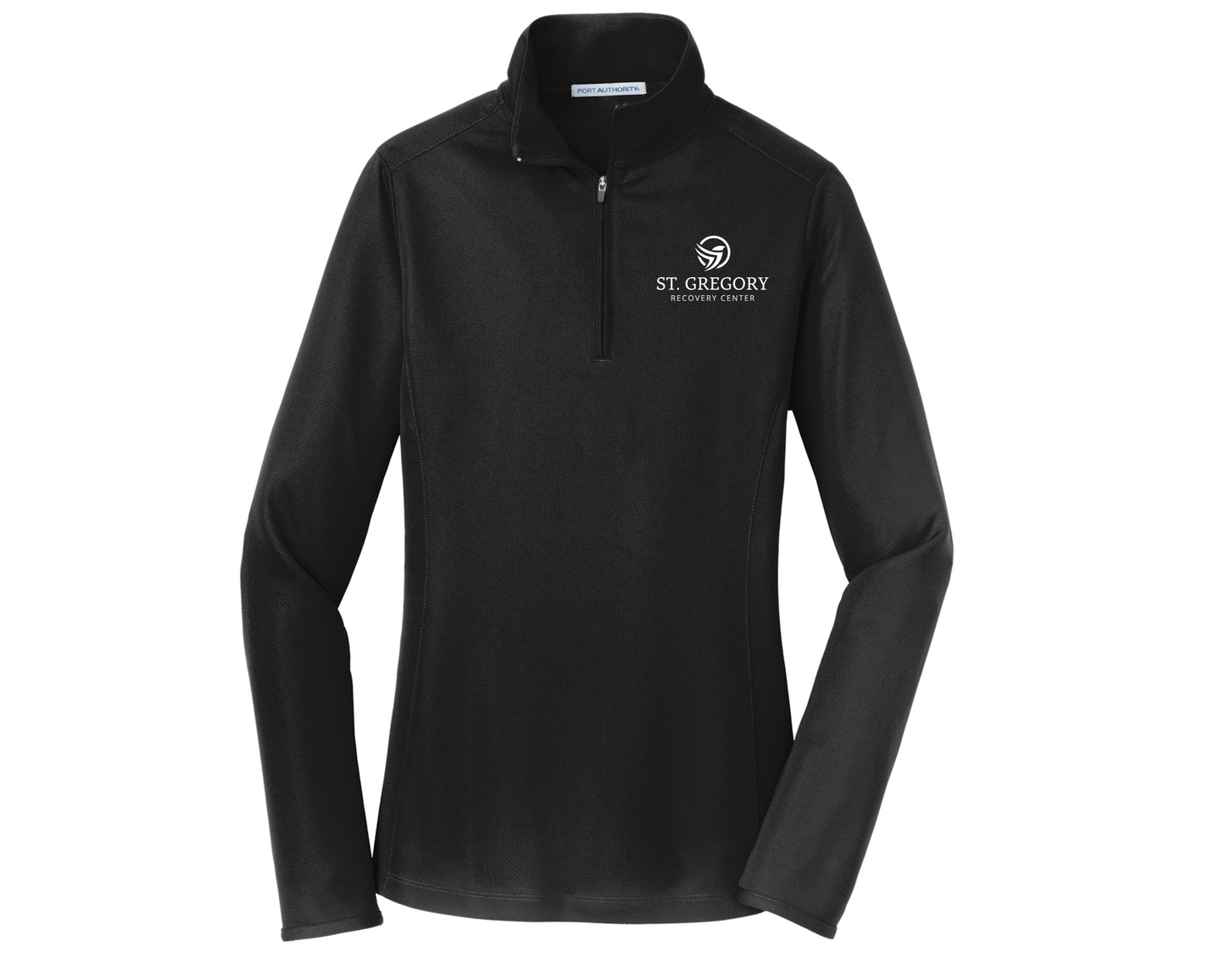 Port Authority® Women's Pinpoint Mesh 1/2-Zip L806