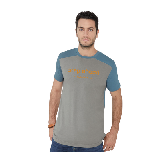 Mens 2 Tone TShirt - LAT6911