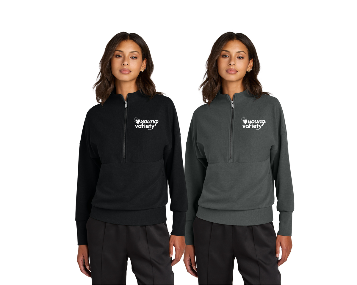 Women’s Linear Texture 1/4-Zip - MM3041