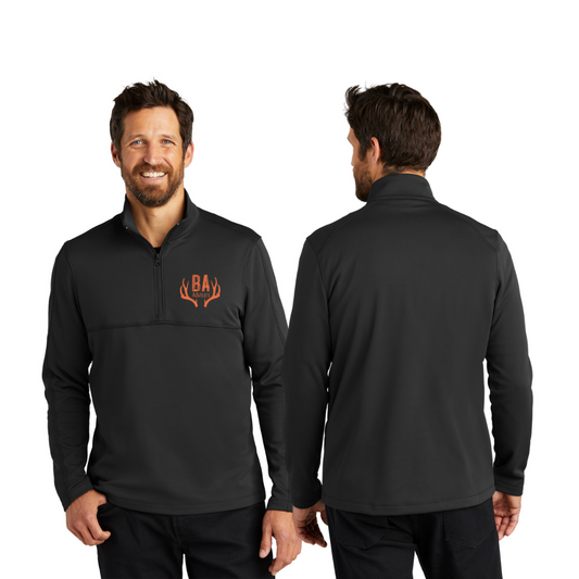 Port Authority® Smooth Fleece 1/4-Zip - Design 1