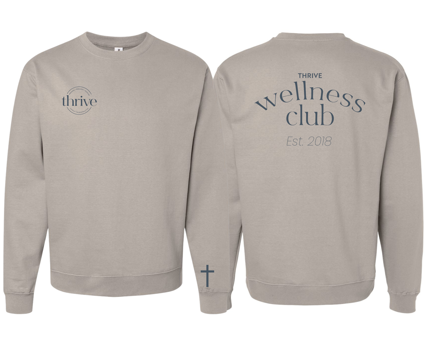Unisex Midweight Crewneck Sweatshirt - SS3000