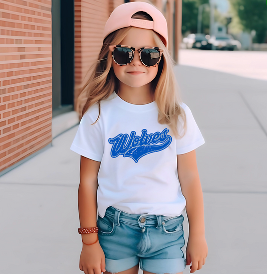 Wolves Sport Text Shirt