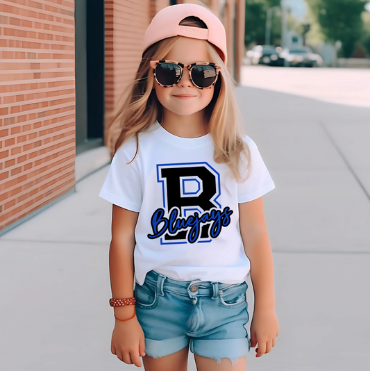"B" Bluejays Shirt