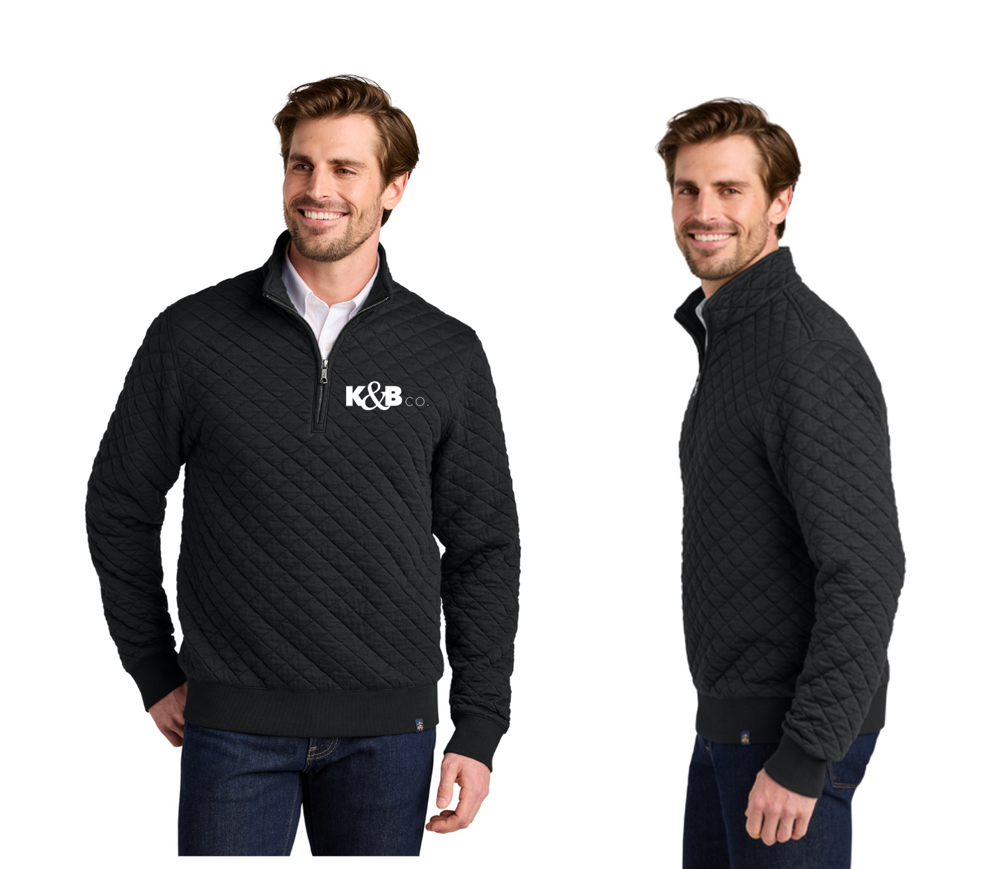 Brooks Brothers® Diamond Quilt 1/4-Zip - BB18212