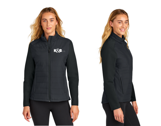 Sport-Tek® Women’s Teknical Hybrid Jacket - LST940