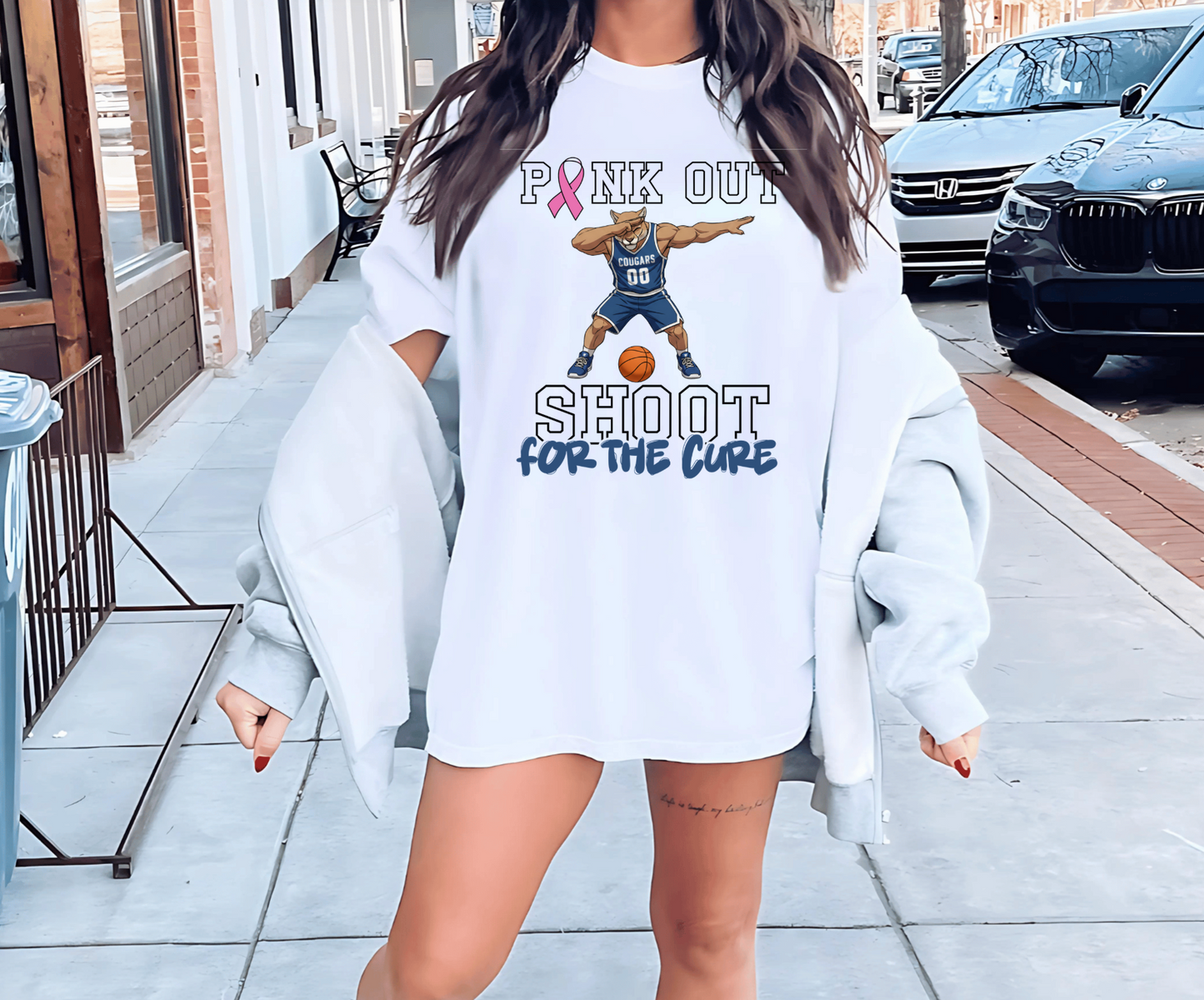 Basketball Pink Out TShirt - 235/202