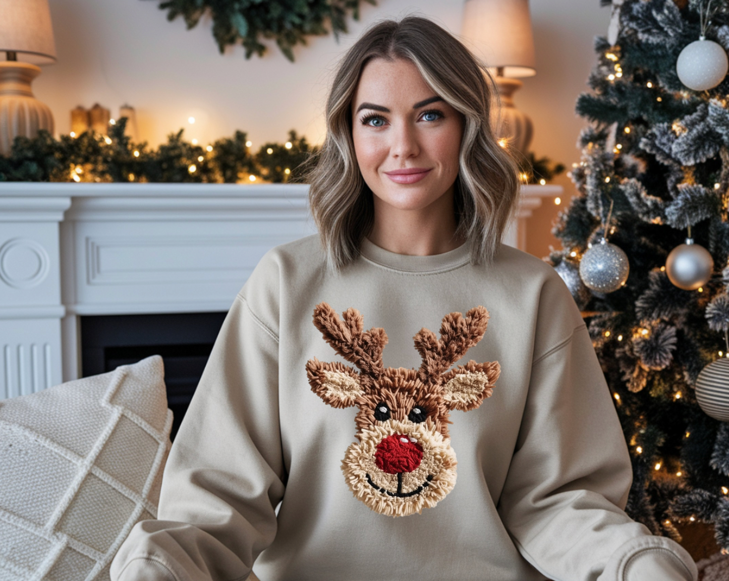 Latch Reindeer Crewneck