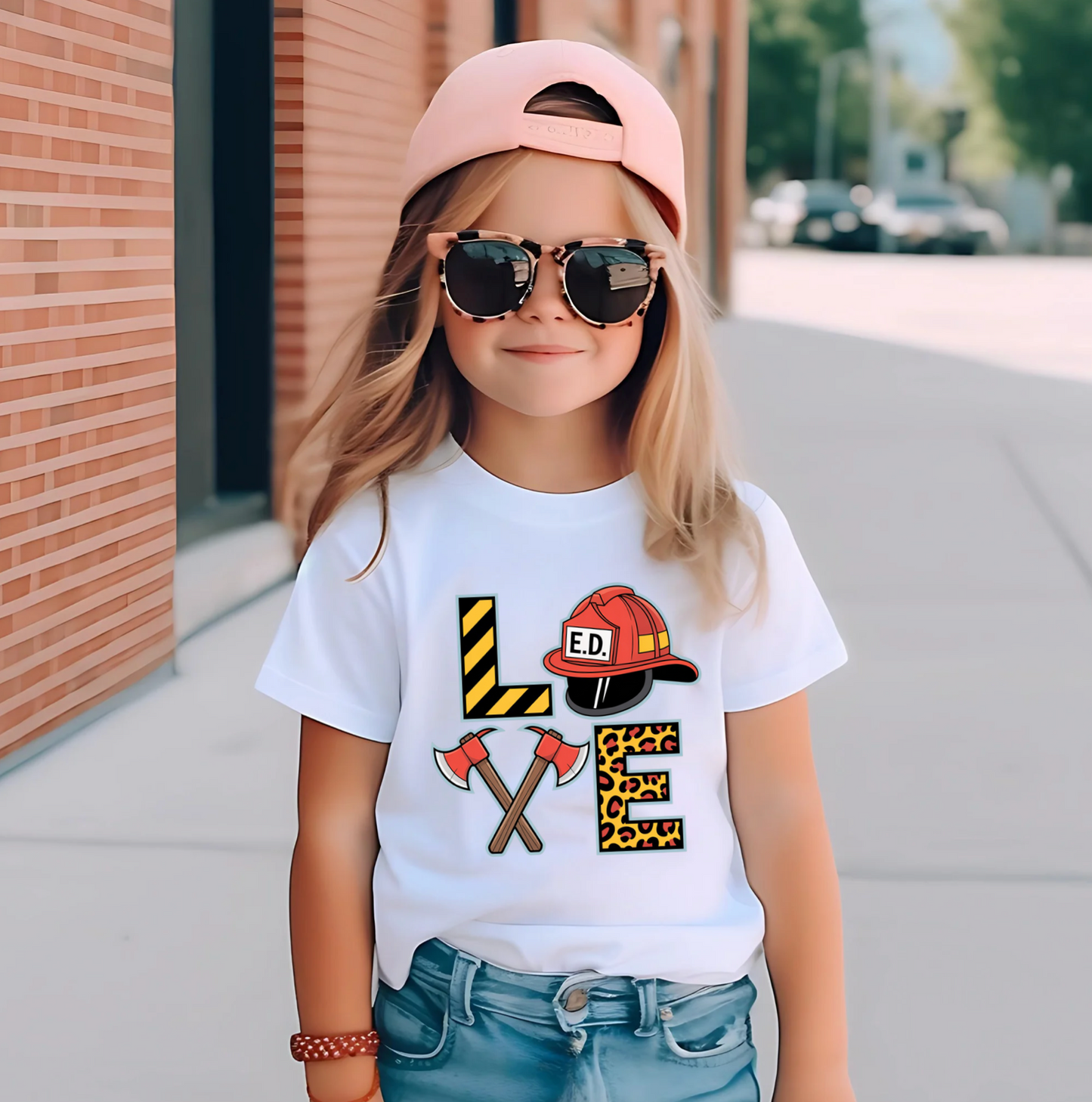 Kids Firefighter "LOVE"