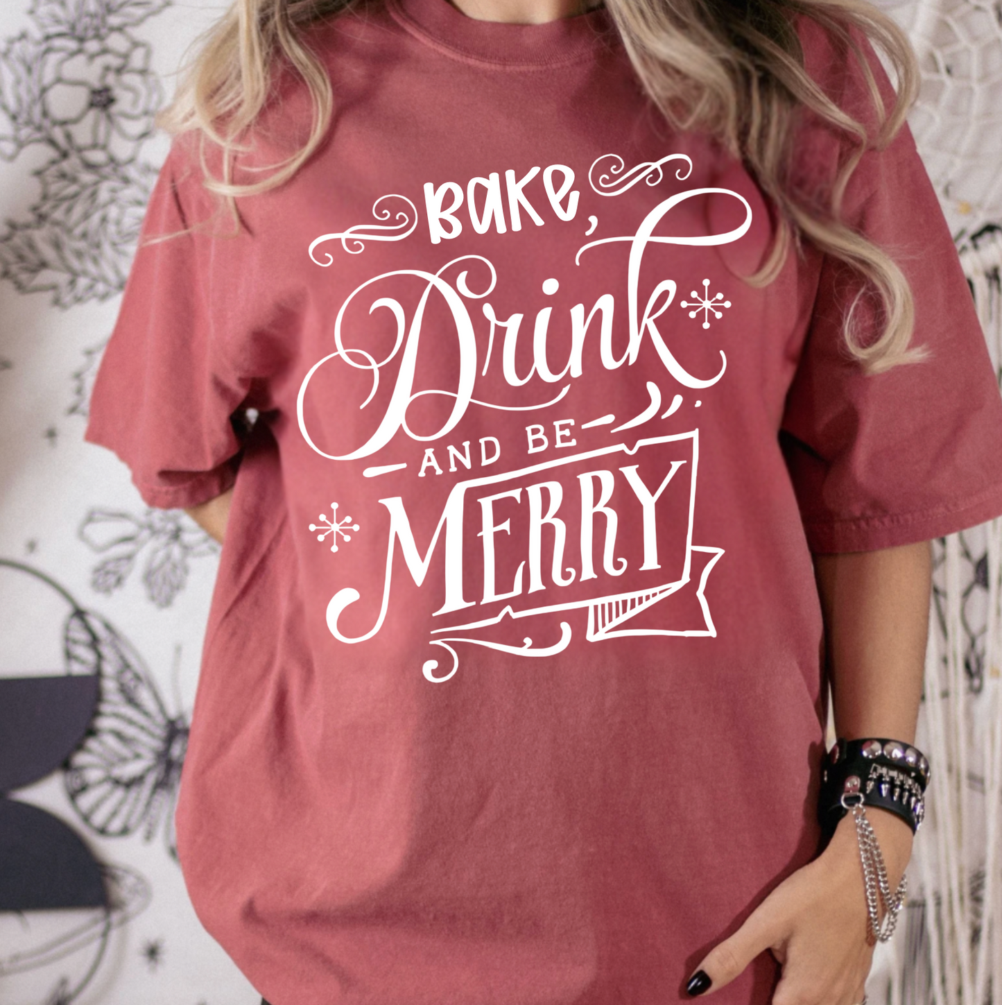 Bake, Drink, & Be Merry Tshirt