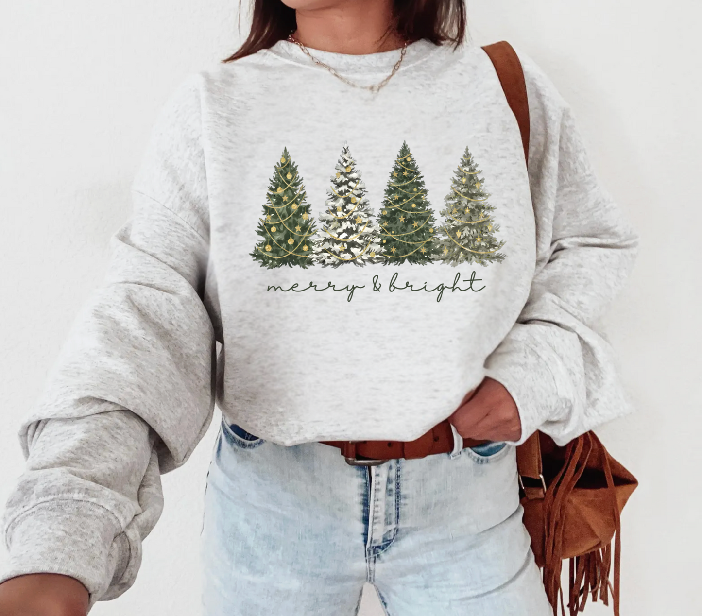 Merry & Bright Crewneck
