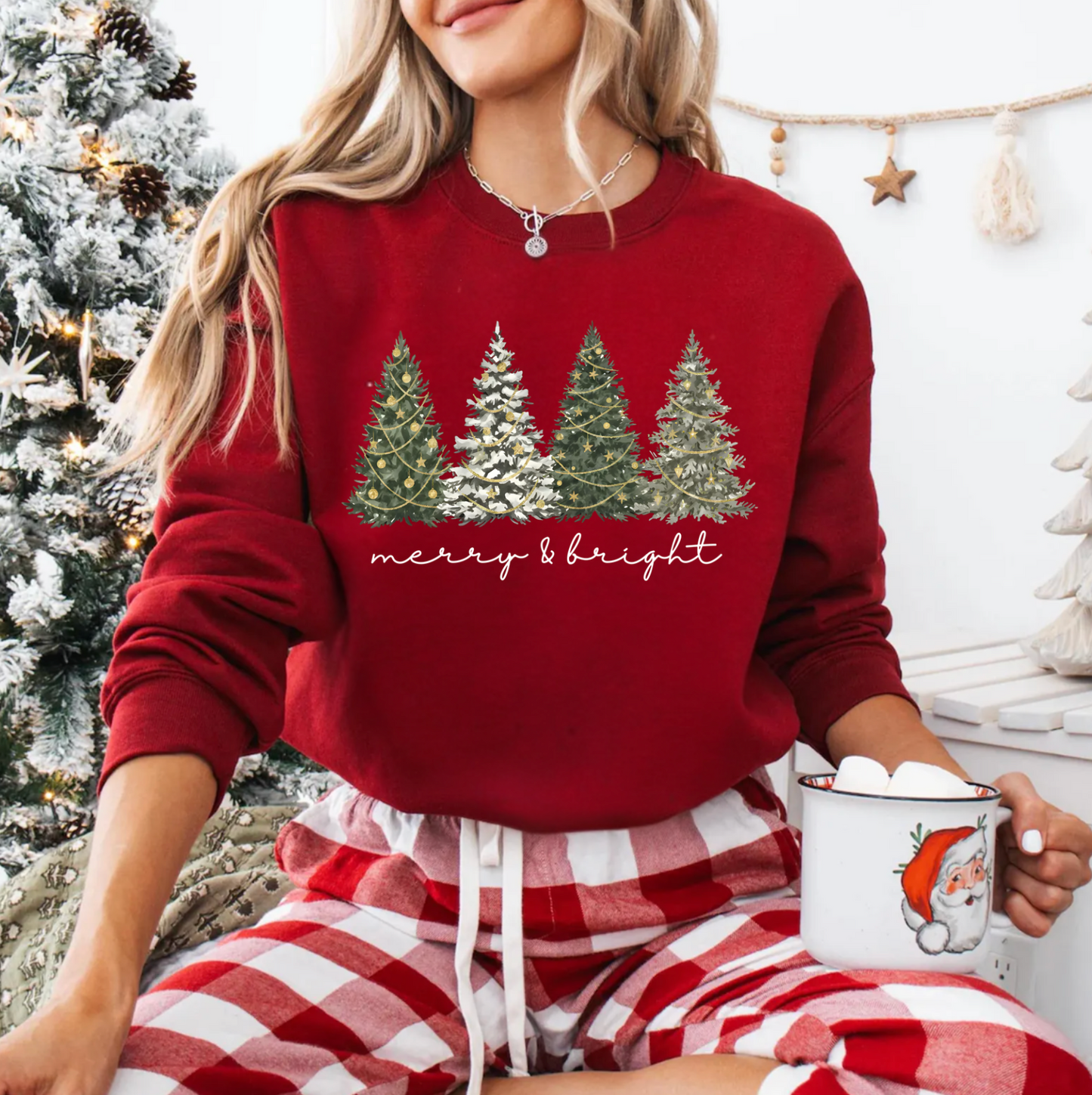 Merry & Bright Crewneck