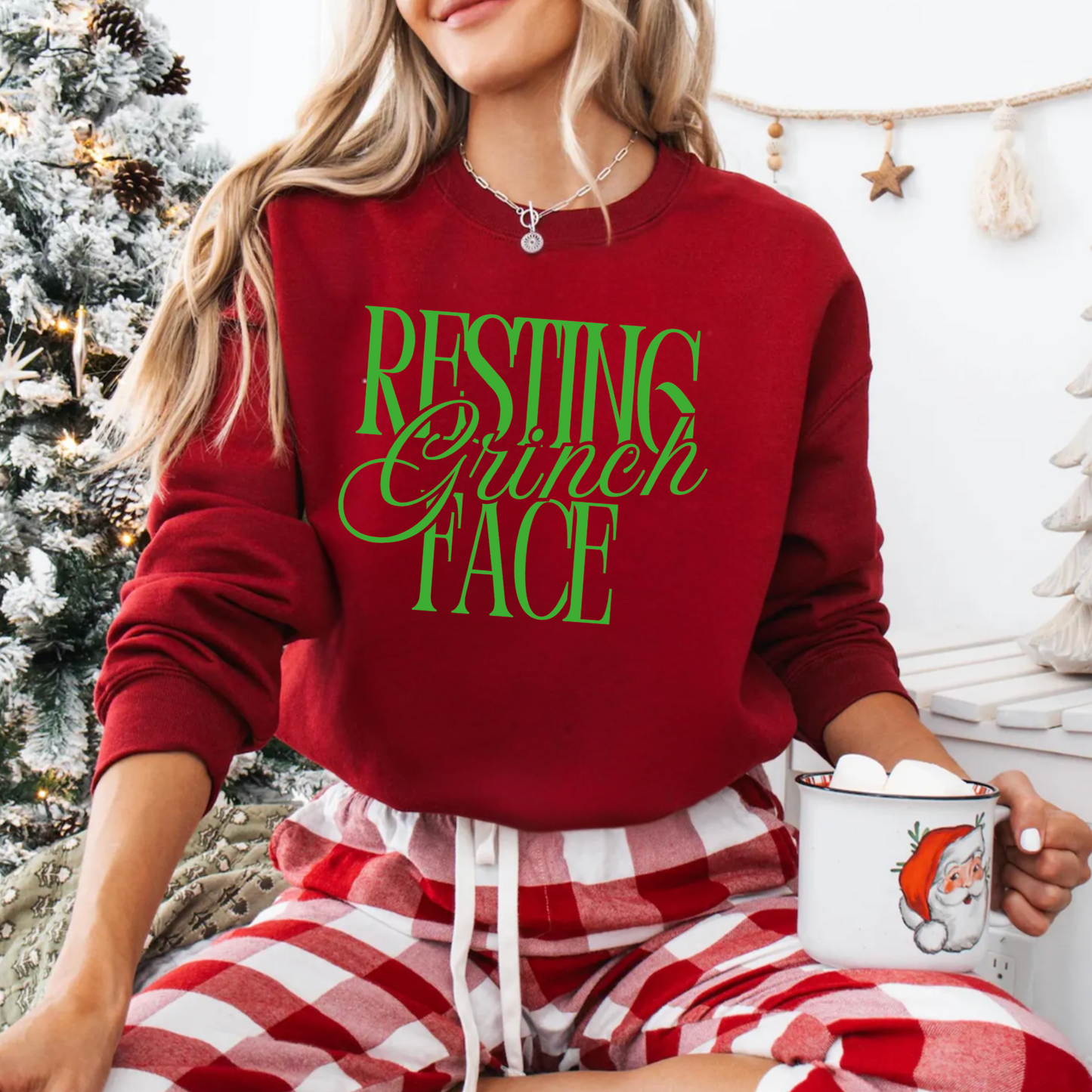 Resting Grinch Face Crew