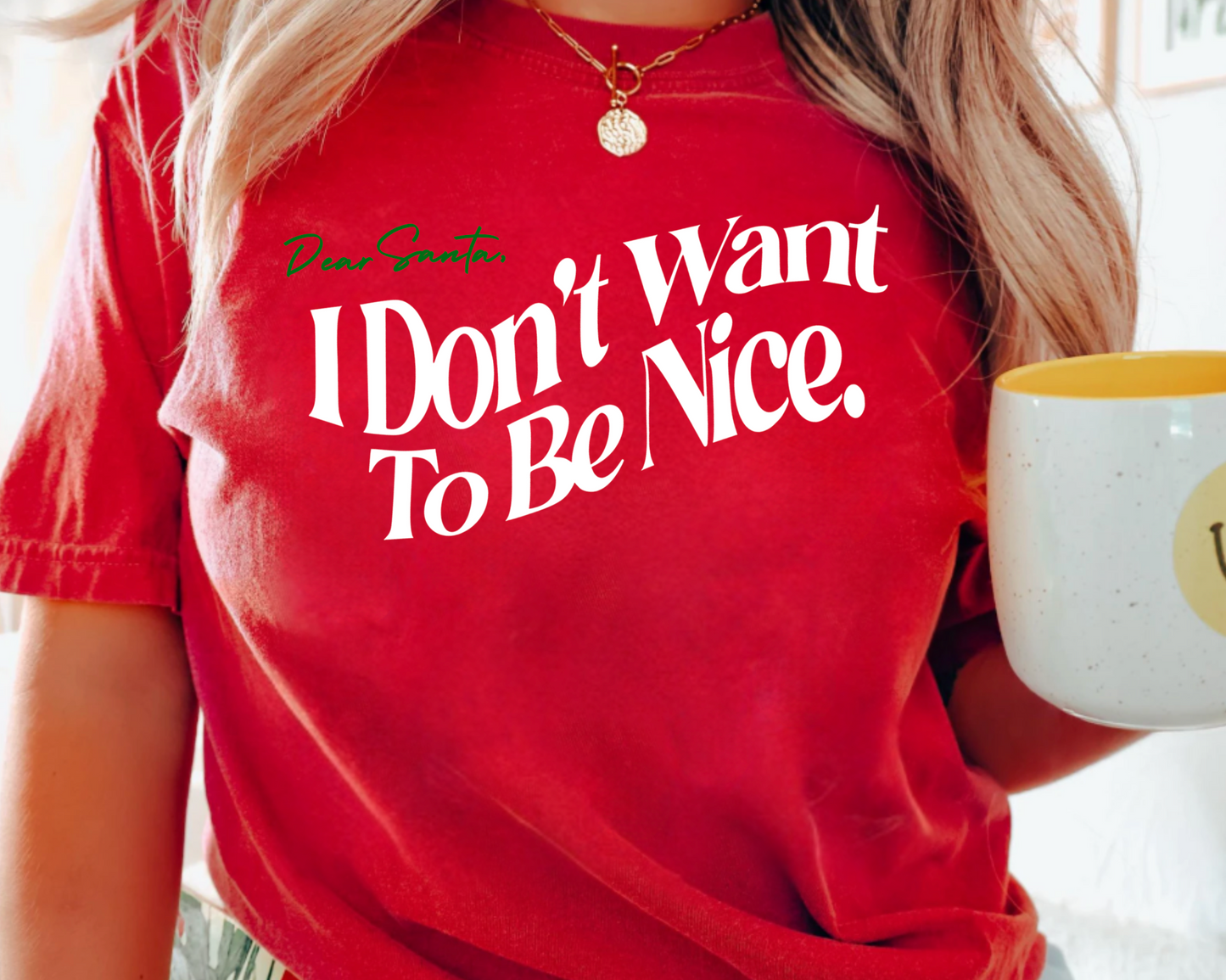Dear Santa Comfort Colors TShirt