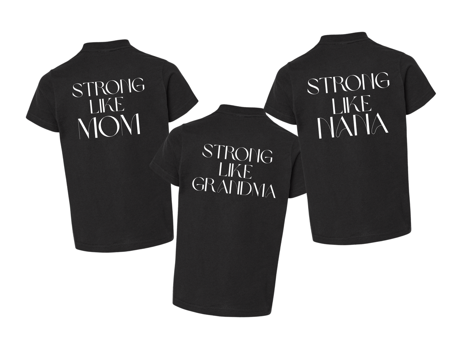 "Strong Like" Youth Fine Jersey T-Shirt - 235