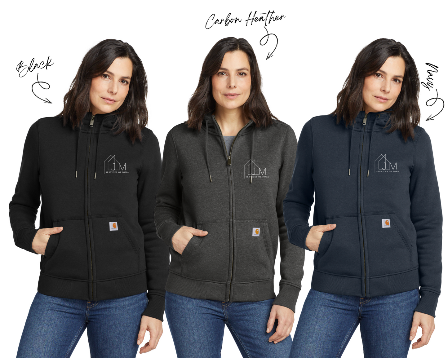 Carhartt® Women’s Clarksburg Full-Zip Hoodie - CT102788