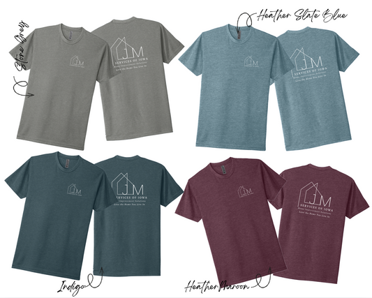 Next Level Apparel® Adult CVC Tee - NL6210 - Pocket Front | Full Back