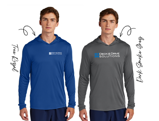Sport-Tek® Posi-UV® Pro Long Sleeve Hoodie - ST420LSH