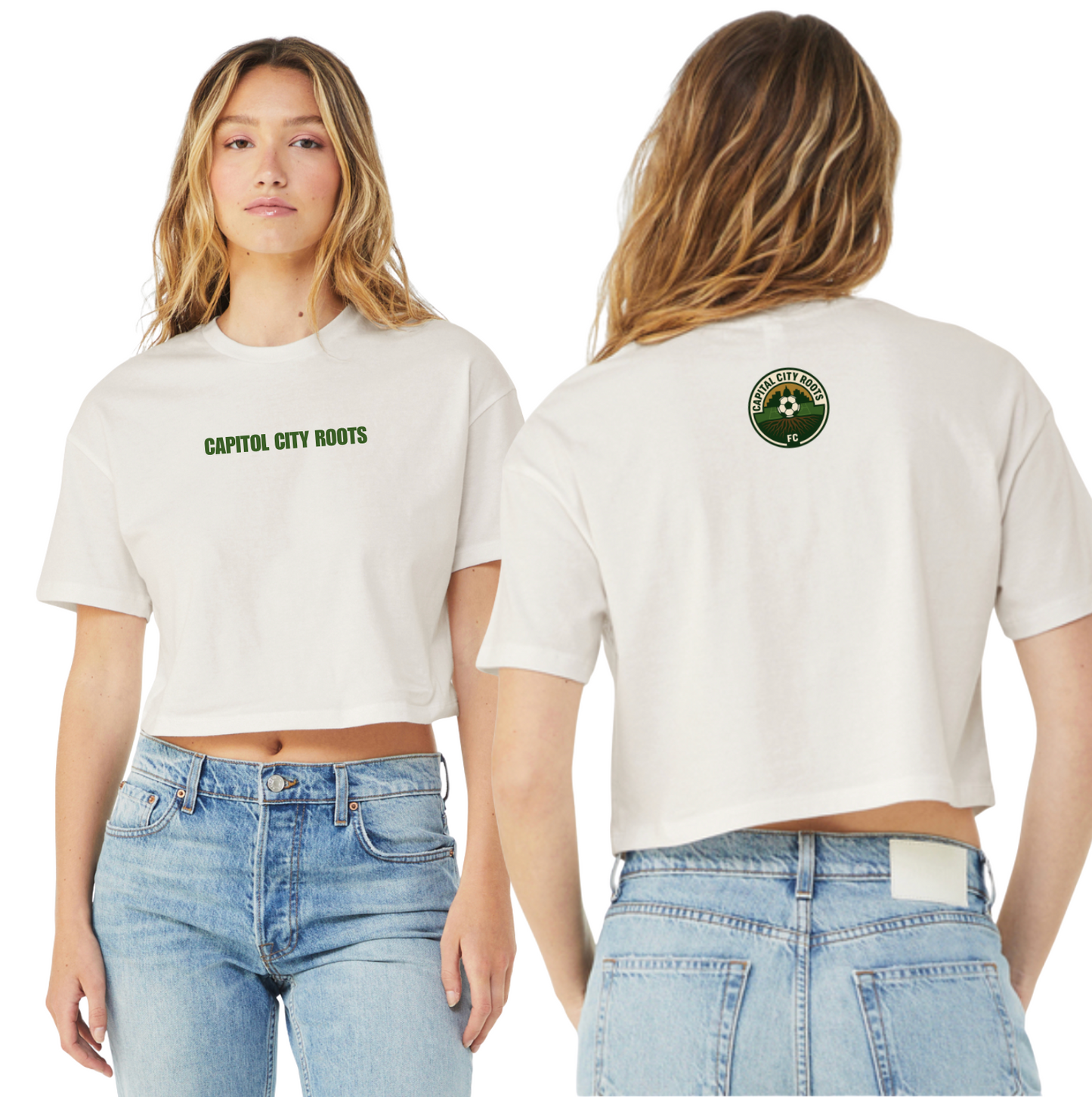 BELLA+CANVAS® Women’s Jersey Crop Tee - BC6482