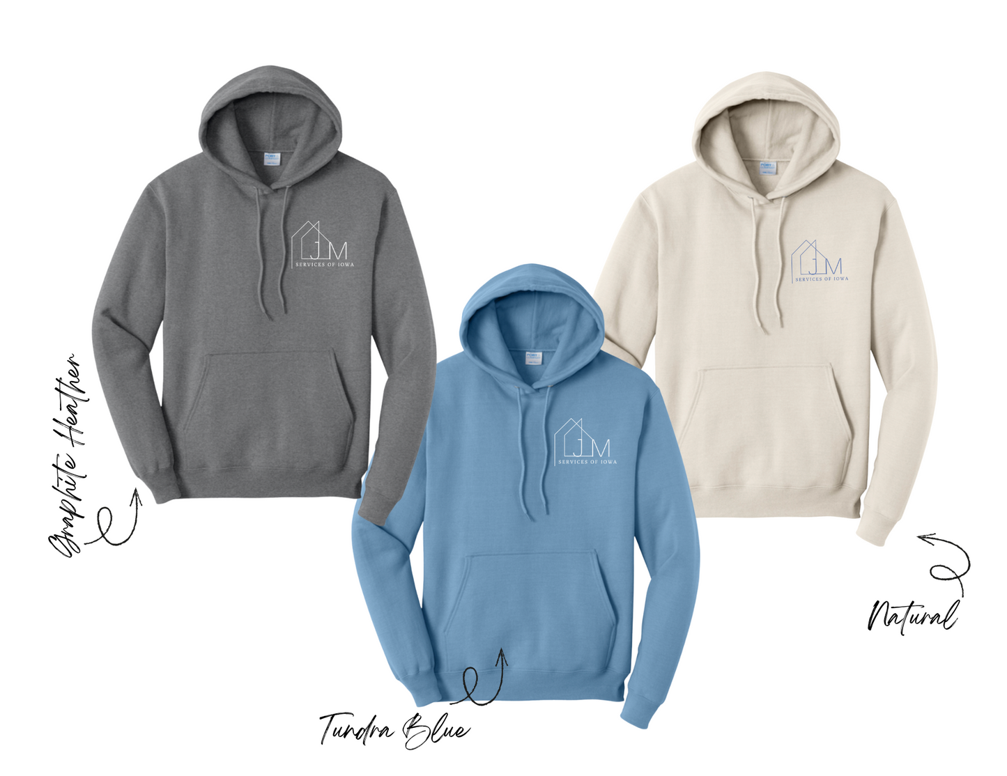 Port & Co™ Core Fleece Pullover Hooded Sweatshirt - PC78H