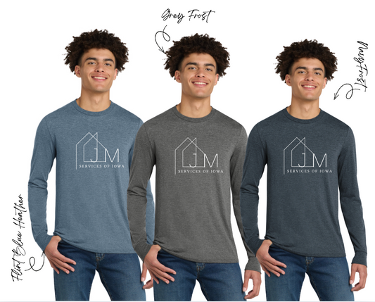 Unisex District® Perfect Tri® Long Sleeve Tee - DM132