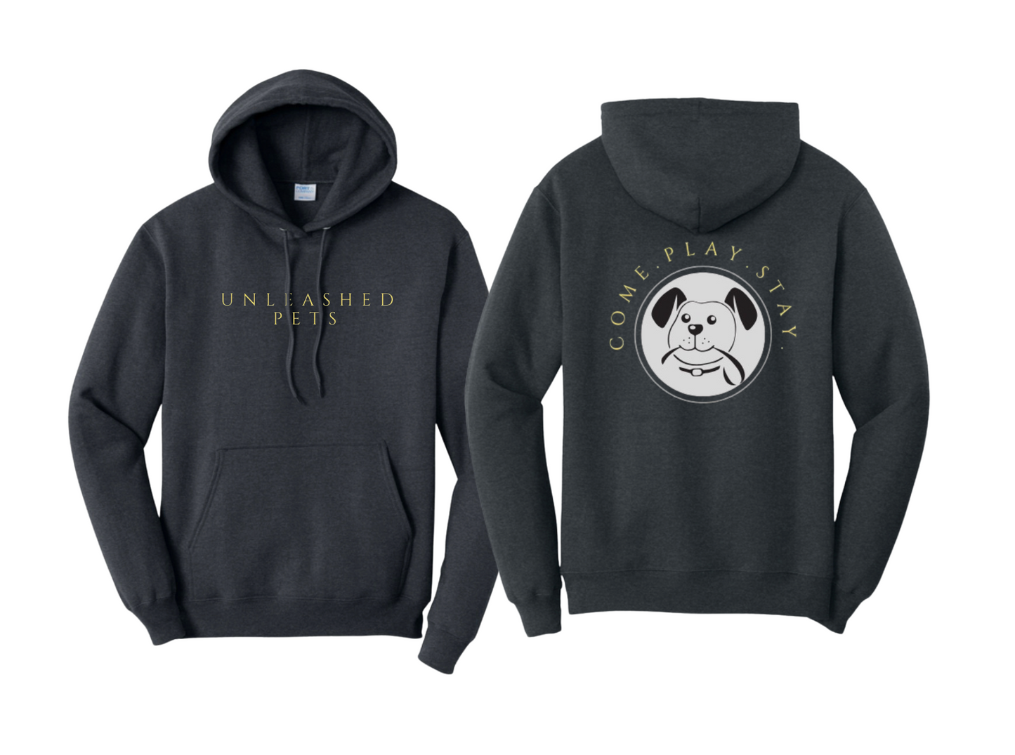 Unisex Core Fleece Pullover Hooded Sweatshirt - PC78H