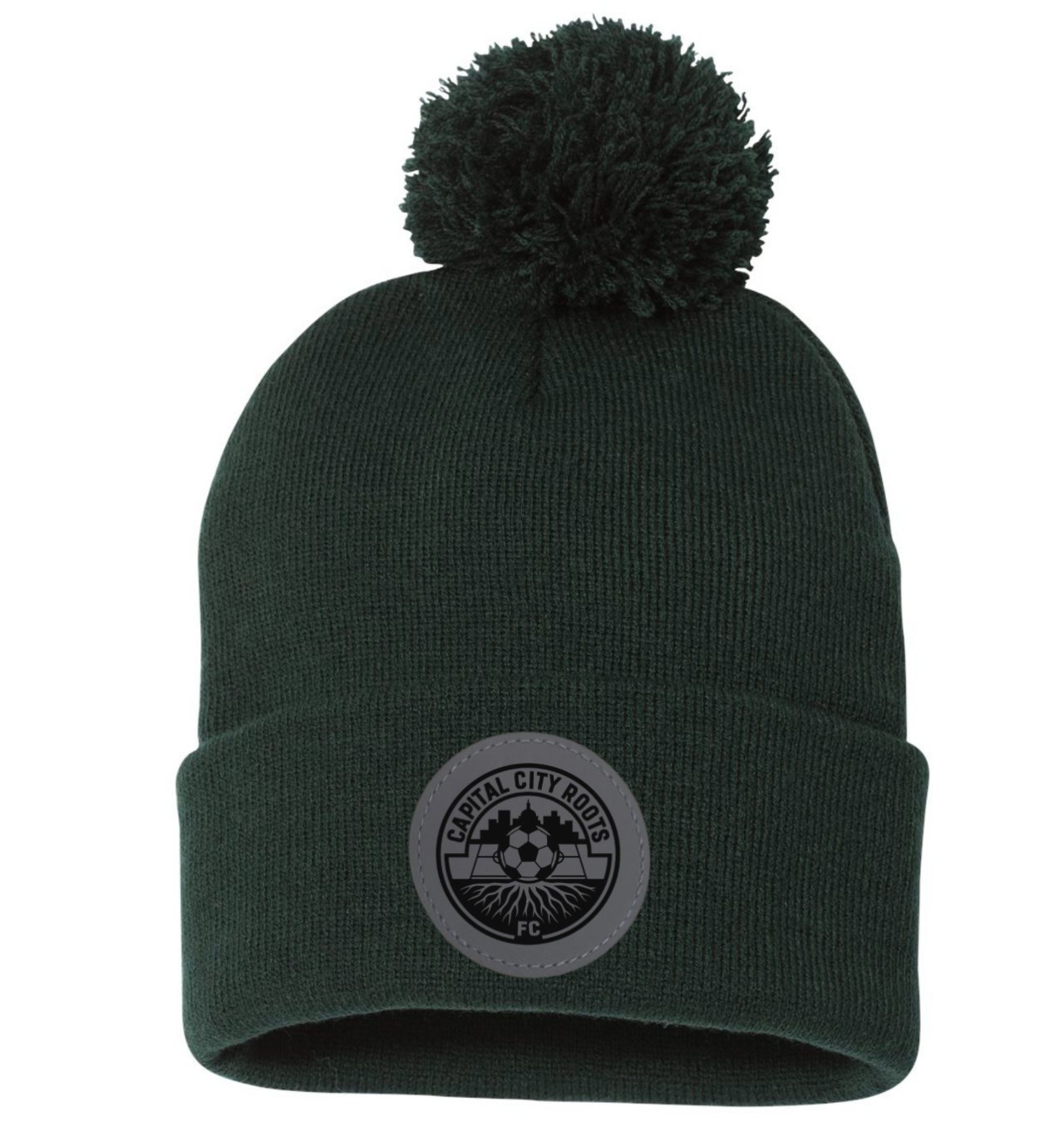 12" Pom-Pom Cuffed Beanie - SP15