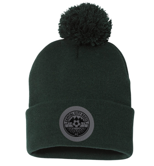 12" Pom-Pom Cuffed Beanie - SP15