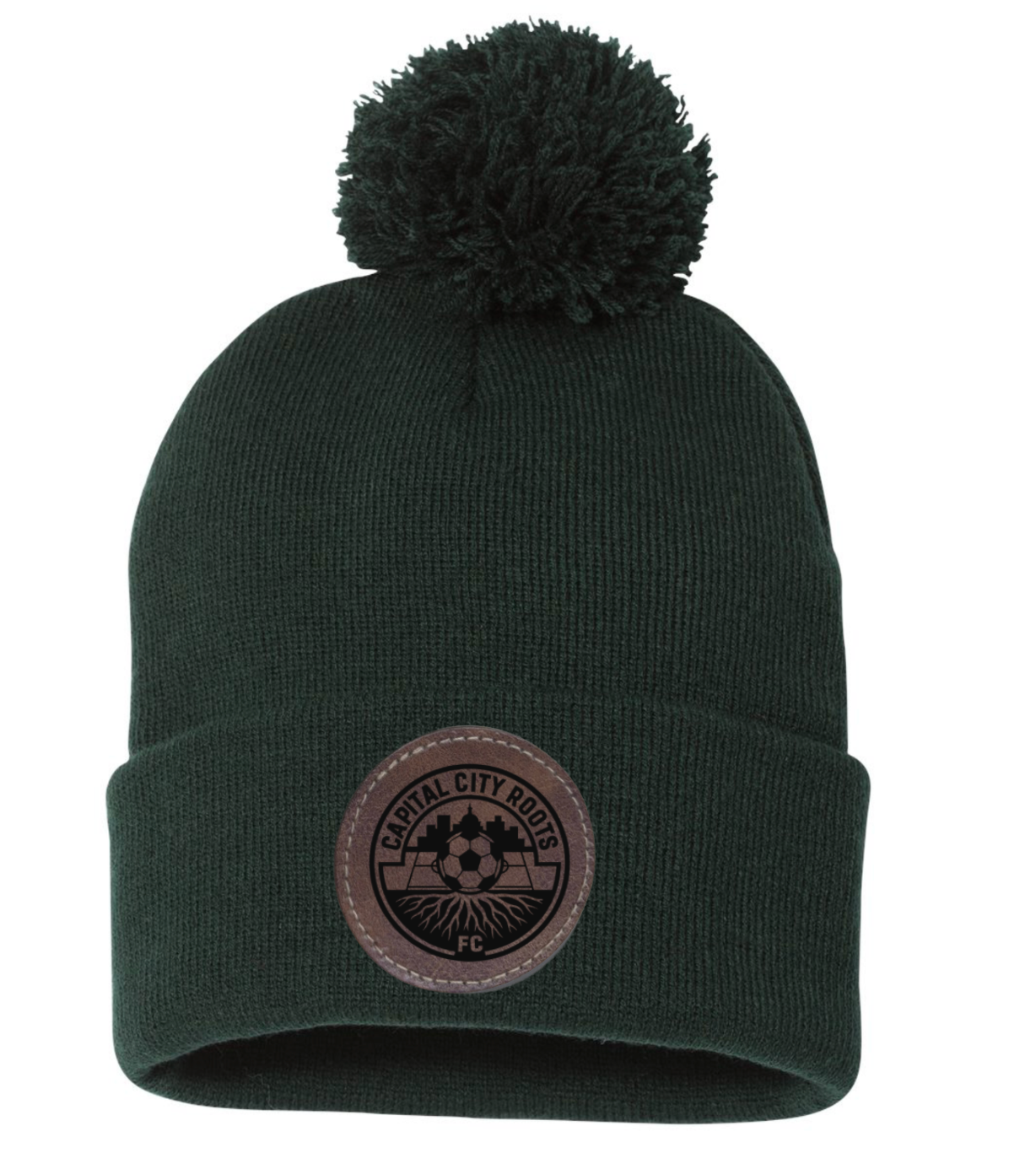 12" Pom-Pom Cuffed Beanie - SP15