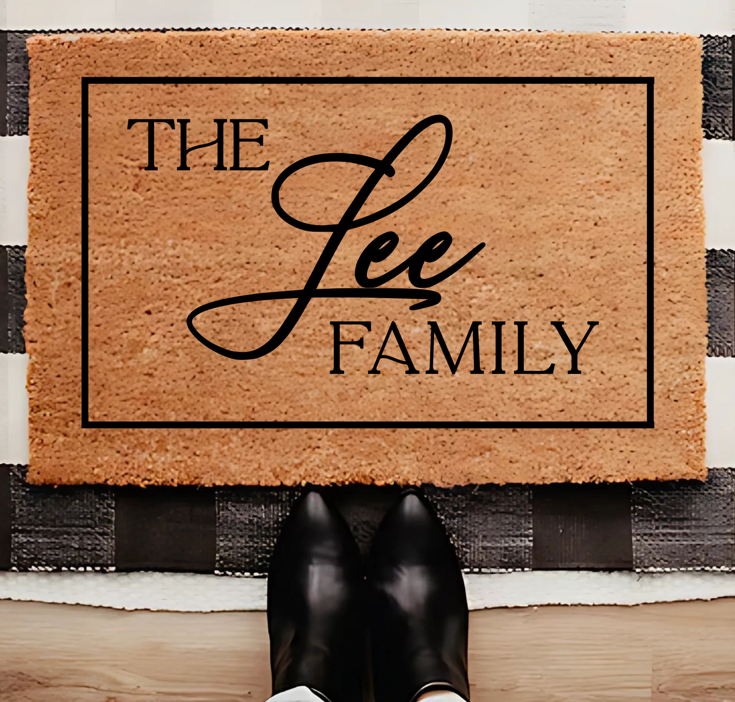 Custom Family Name Doormat