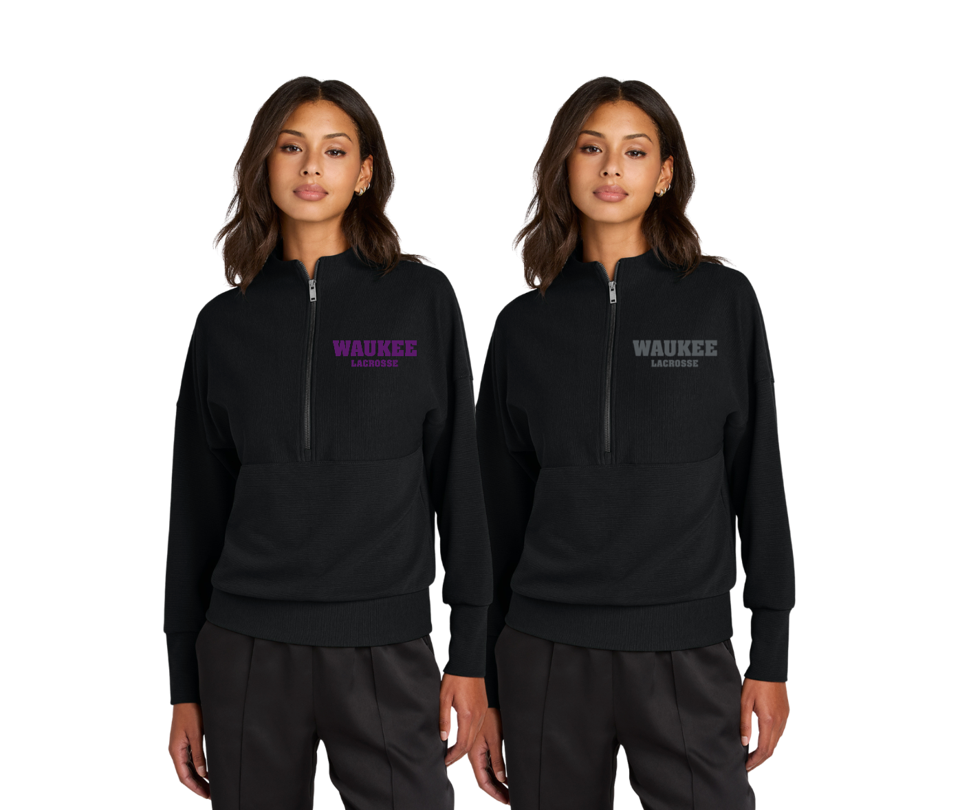 Women’s Linear Texture 1/4-Zip - MM3041