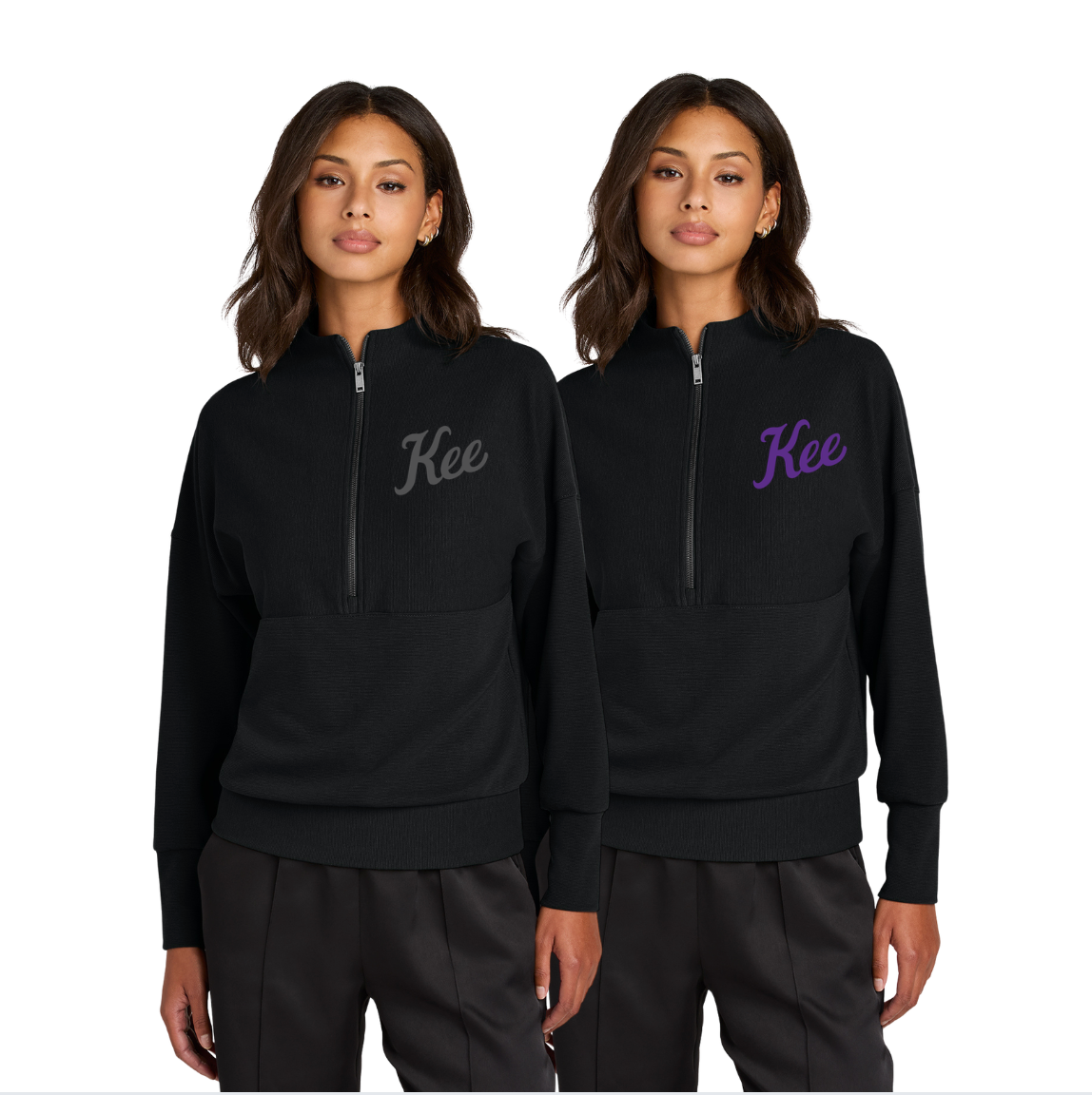Women’s Linear Texture 1/4-Zip - MM3041