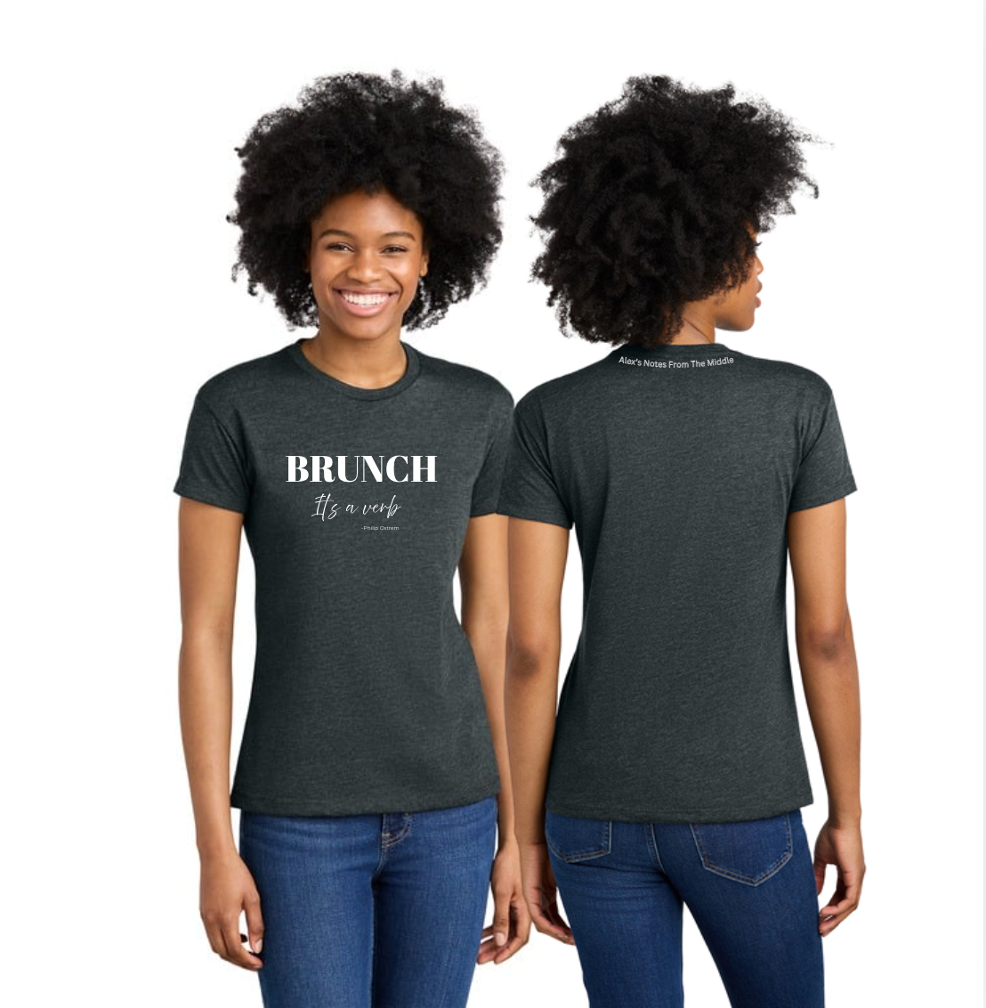 BRUNCH....It's a verb! CVC Relaxed Tee - NL6600