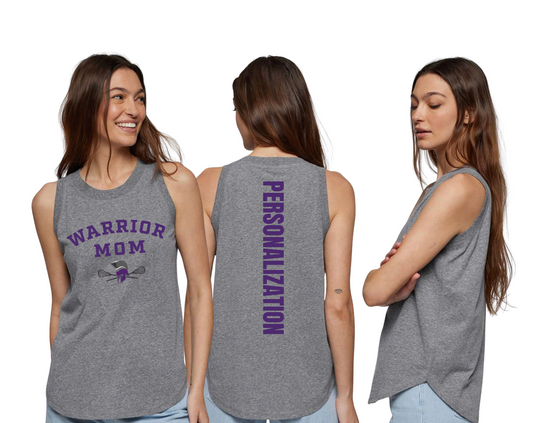 Personalized Women's Relaxed Fine Jersey Tank - 3592