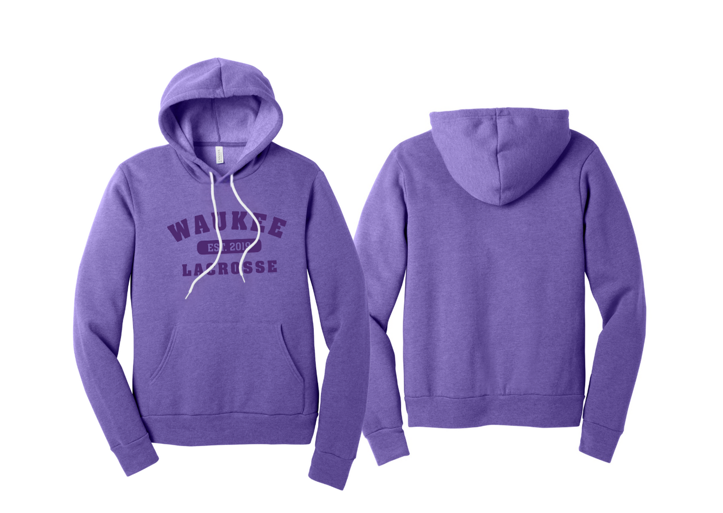 Unisex Sponge Fleece Hoodie Sweatshirt - 3719