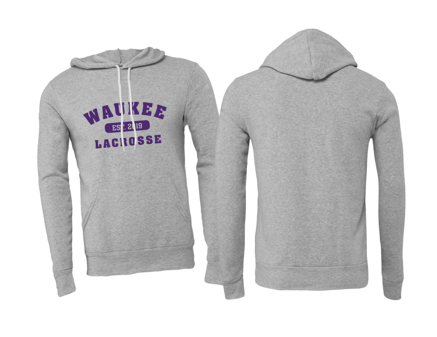 Unisex Sponge Fleece Hoodie Sweatshirt - 3719