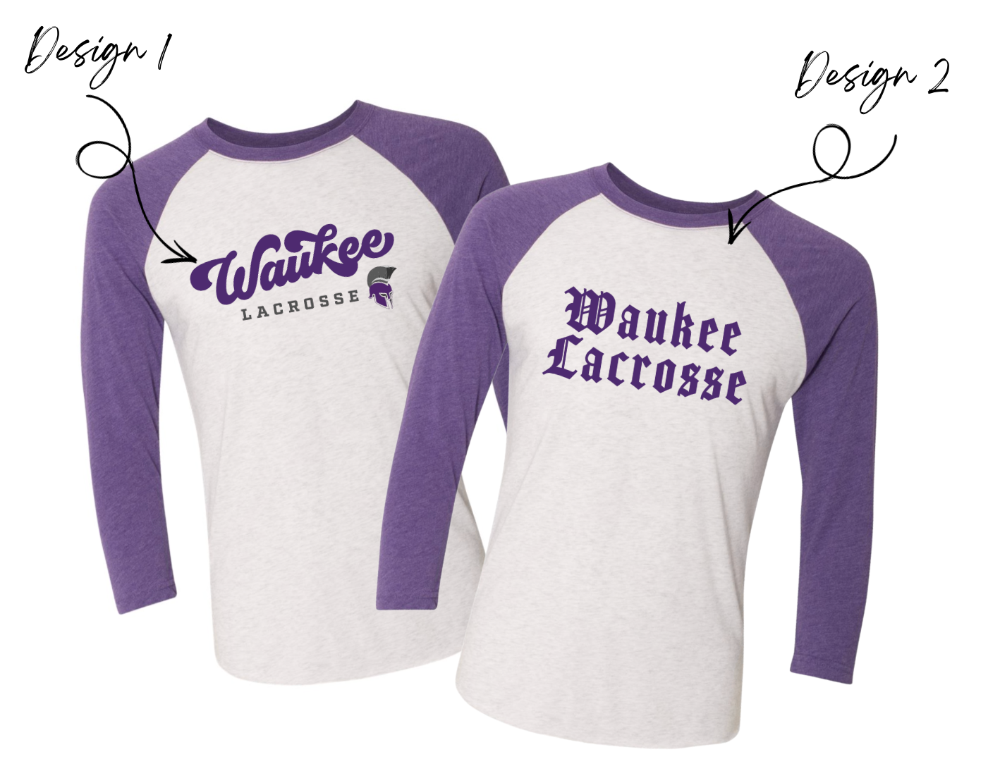 Triblend Three-Quarter Raglan T-Shirt - 6051